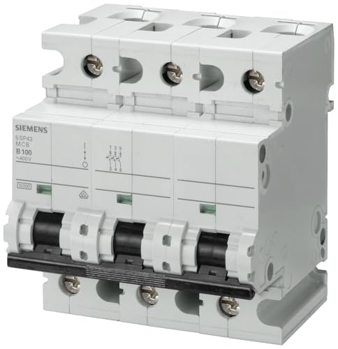 Siemens – Leitungsschutzschalter 70 Zubehör 10 kA C 4,5 Module 3-polig 125 A Siemens – Leitungsschutzschalter 70 Zubehör 10 kA C 4,5 Module 3-polig 125 A von SIEMENS