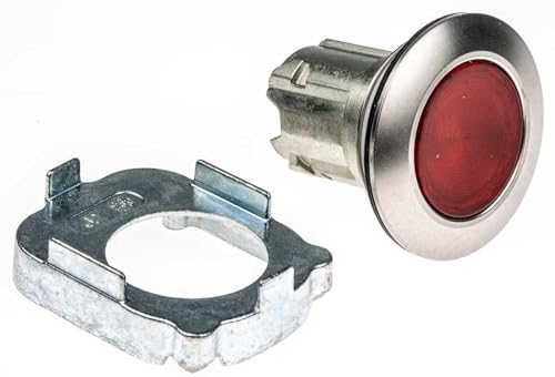 SIEMENS Sirius ACT 3SU10 Anzeigelampe, Tafelausschnitt-Ø 30mm, Bündige Montage, Rot Rund Kunststoff IP66, IP67, IP69K von SIEMENS