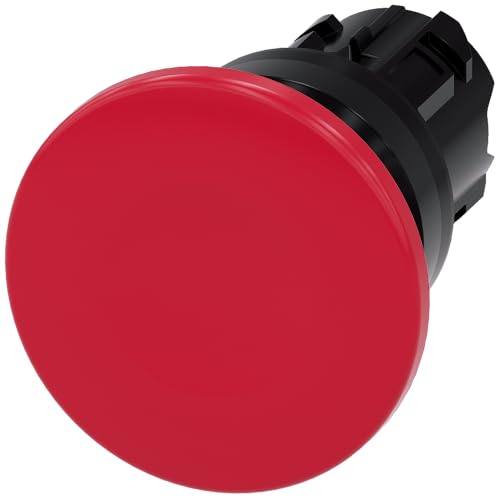 Siemens SIRIUS ATC Taster Pilz 22 mm rund Kunststoff Rot 40 mm momentaneo von SIEMENS