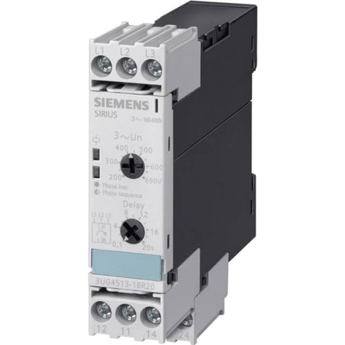 Siemens SIRIUS – RELE Überwachung Sequenz 3 x 360 A 520 V AC 50 A 2 Schütz von SIEMENS