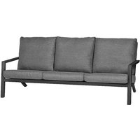 Siena Garden C31015 Belia Lounge 3er Sofa Gestell und Fläche Aluminium matt-anthrazit, inkl. Sitz- von SIENA GARDEN