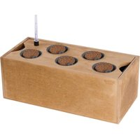 Hydroponikgefäß aus Holz Größe m von SIENA GARDEN