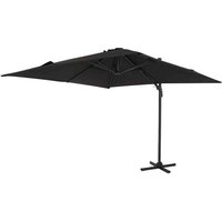 SIENA GARDEN Ampelschirm »California N+«, Format: 300 x 263 cm, abknickbar - grau von SIENA GARDEN