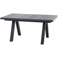 SIENA GARDEN Ausziehtisch »TIRANA«, BxLxH: 93 x 200 x 77 cm - grau von SIENA GARDEN