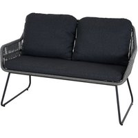 SIENA GARDEN Dining-Lounge »KANSAS«, BxHxL: 130 x 85,5 x 70 cm - grau von SIENA GARDEN