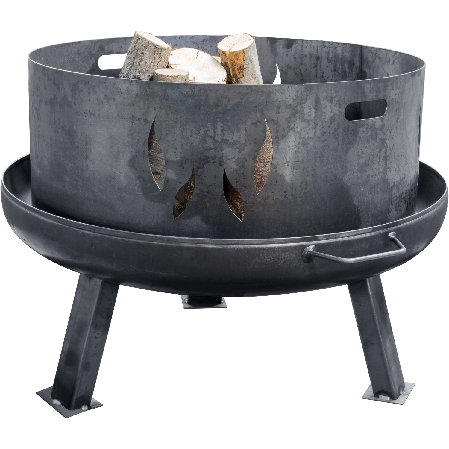SIENA GARDEN Feuerschalenaufsatz XXL aus Stahl Silber/Anthrazit 83 cm SIENA GARDEN Feuerschalenaufsatz XXL aus Stahl Silber/Anthrazit 83 cm von SIENA GARDEN