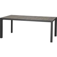 SIENA GARDEN Gartentisch »Silva«, mit Keramik-Tischplatte, BxTxH: 182 x 100 x 74 cm - grau von SIENA GARDEN