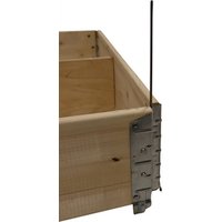SIENA GARDEN Hochbeet, BxHxL: 60 x 19,5 x 80 cm, Nadelholz - braun von SIENA GARDEN