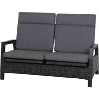 SIENA GARDEN Lounge-Bank »Solea«, BxHxT: 151.5 x 97 x 151.5 cm, Gardino-Geflecht/Aluminium - grau SIENA GARDEN Lounge-Bank »Solea«, BxHxT: 151.5 x 97 x 151.5 cm, Gardino-Geflecht/Aluminium - grau von SIENA GARDEN