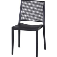 SIENA GARDEN Stapelstuhl »Square«, BxHxT: 46 x 81 x 56 cm, Farbe: anthrazit - grau von SIENA GARDEN