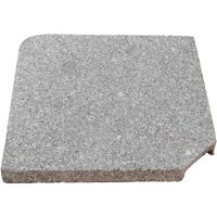 Schirmständer Ennio Platte 22,5 kg light grey von SIENA GARDEN
