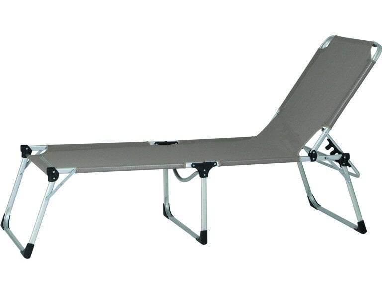 Siena Garden Alu-Dreibeinliege XXL 210 x 69 x 87,5 cm von SIENA GARDEN