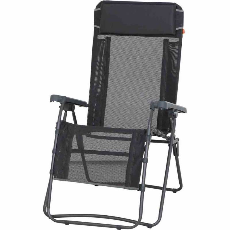 Siena Garden Campingstuhl 'Comfort' anthrazit 50 x 109 x 92 cm von SIENA GARDEN