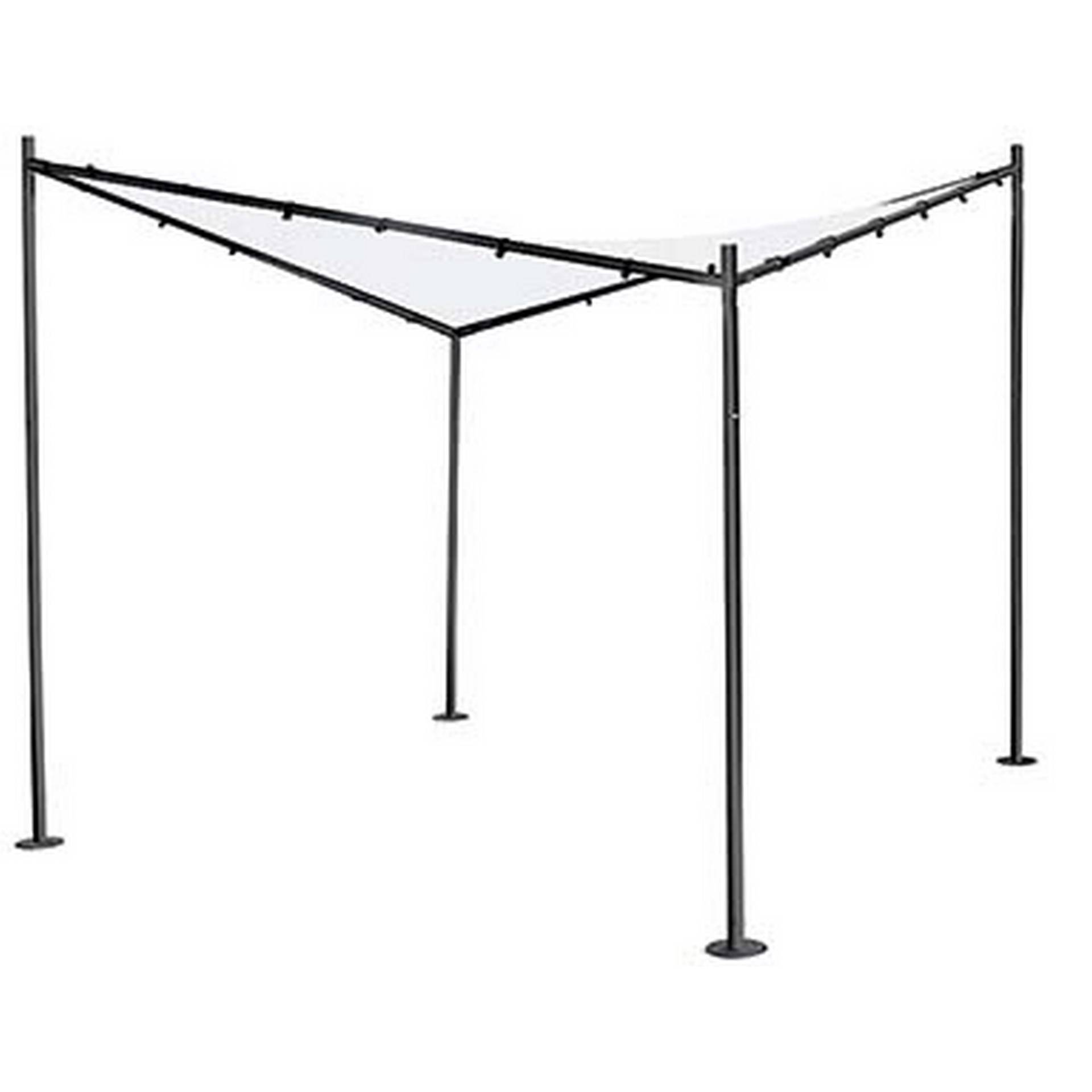 Siena Garden Ersatzdach für Pavillon 'Berlino' weiß 300 x 300 cm von SIENA GARDEN
