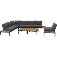 Siena Garden Gartenlounge-Set "Alvida" Set, 15 Stk. tlg. best. aus 2 Sofas, 1 Ecksofa, 1 Tisch und 12 Kissen Siena Garden Gartenlounge-Set "Alvida" Set, 15 Stk. tlg. best. aus 2 Sofas, 1 Ecksofa, 1 Tisch und 12 Kissen von SIENA GARDEN