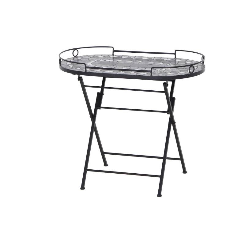 Siena Garden Gartentisch 'Como' Ø 67,5 cm mit Mosaikoptik von SIENA GARDEN