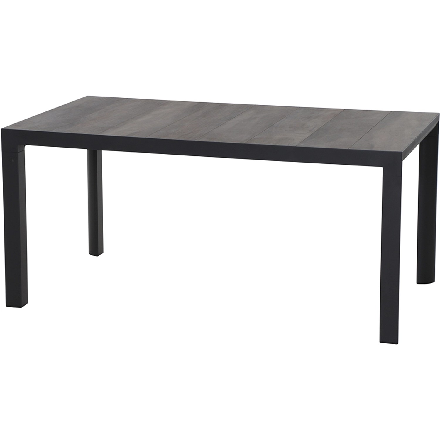 Siena Garden Gartentisch Rechteckig Washed Grau 90 cm x 140 cm von SIENA GARDEN