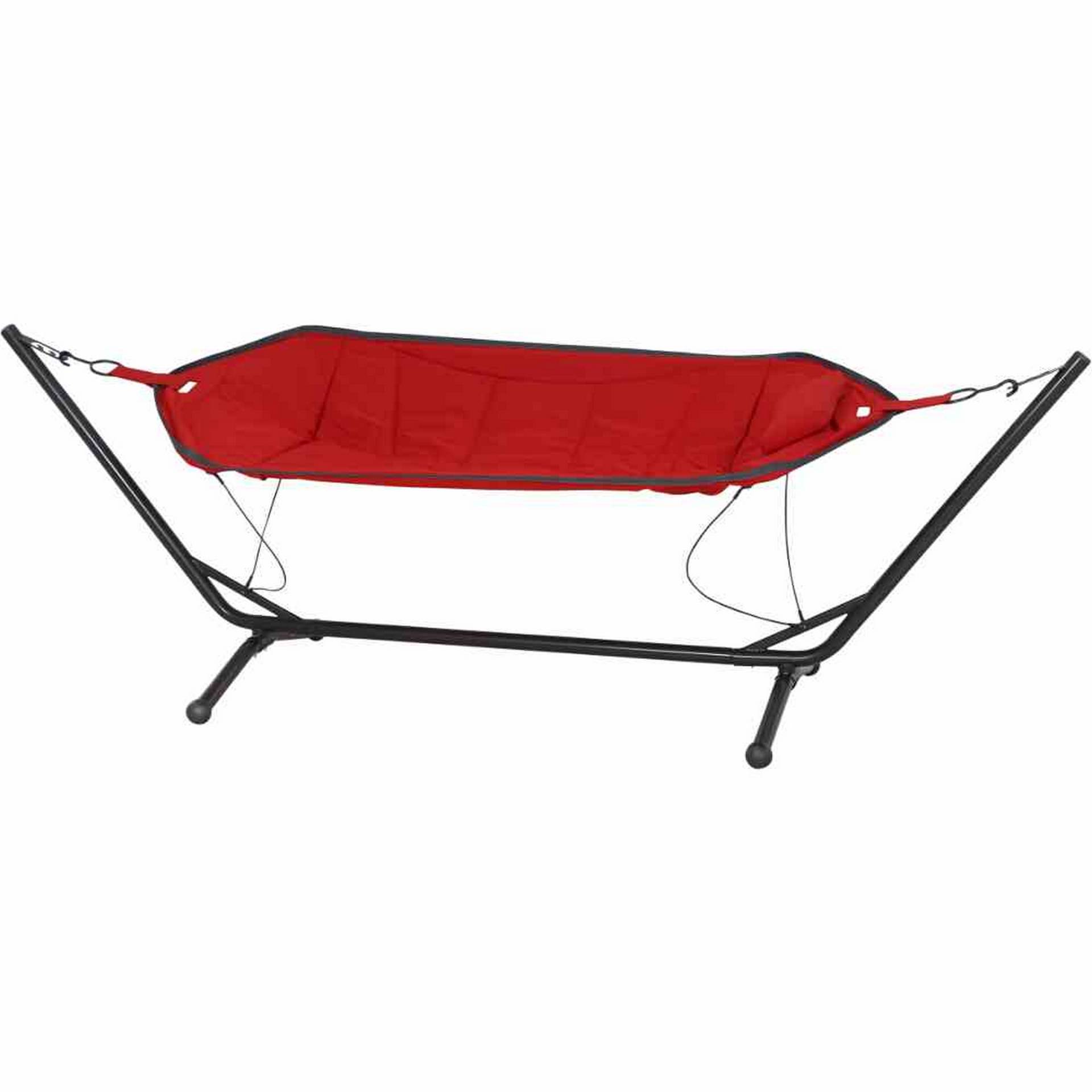 Siena Garden Hängematte 'Bahia' rot/grau 105 x 104 x 305 cm Siena Garden Hängematte 'Bahia' rot/grau 105 x 104 x 305 cm von SIENA GARDEN