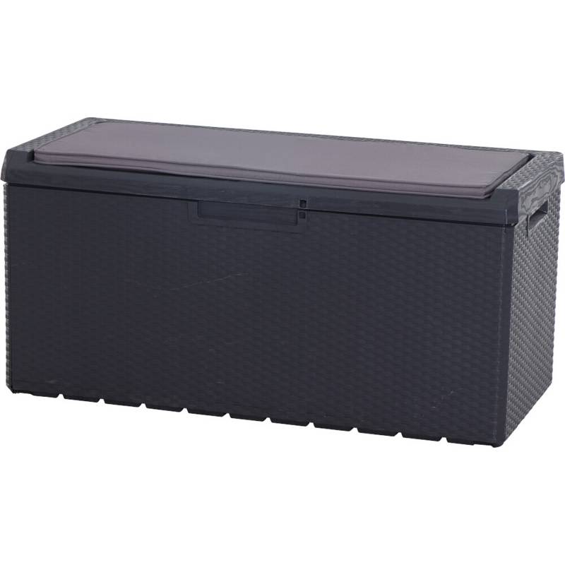 Siena Garden Kissenbox 'Portonovo' anthrazit 61 x 58,7 x 123,7  cm von SIENA GARDEN