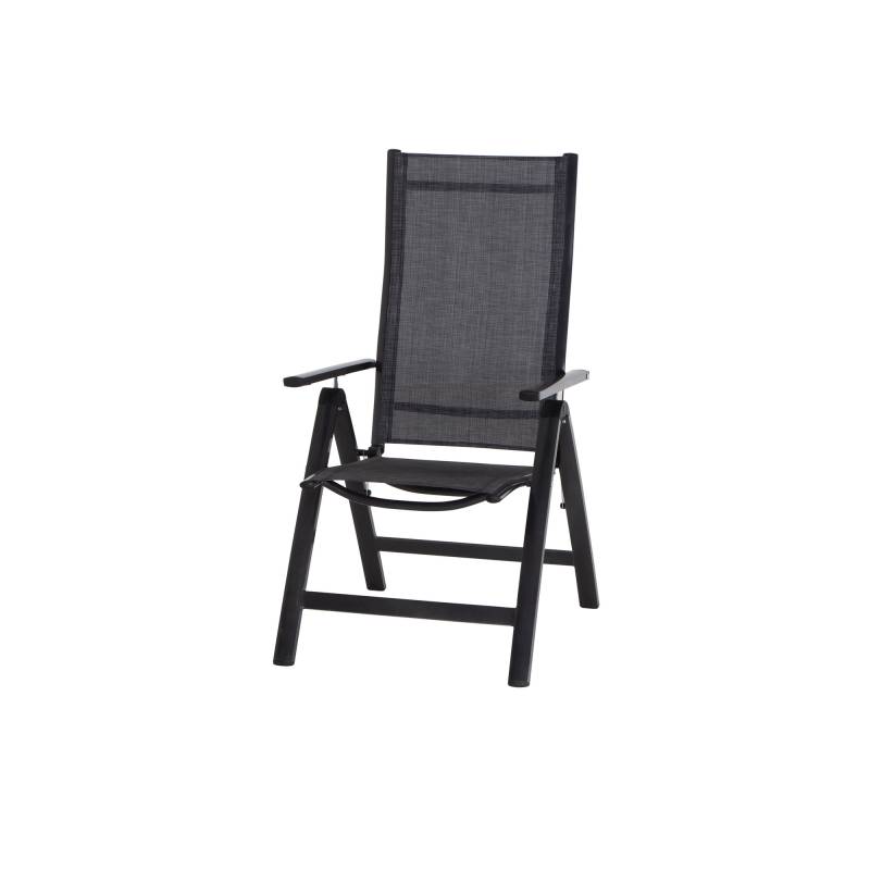 Siena Garden Klappsessel 'Medira' anthrazit 57,5 x 108 x 67 cm von SIENA GARDEN