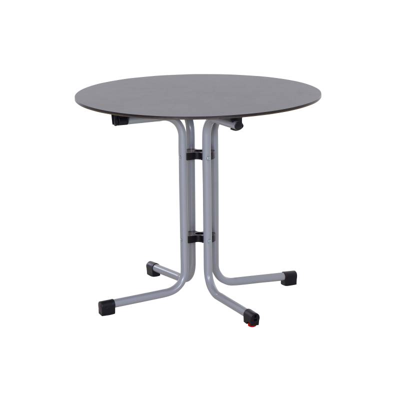 Siena Garden Klapptisch 'Sola' silber Ø 80 cm von SIENA GARDEN