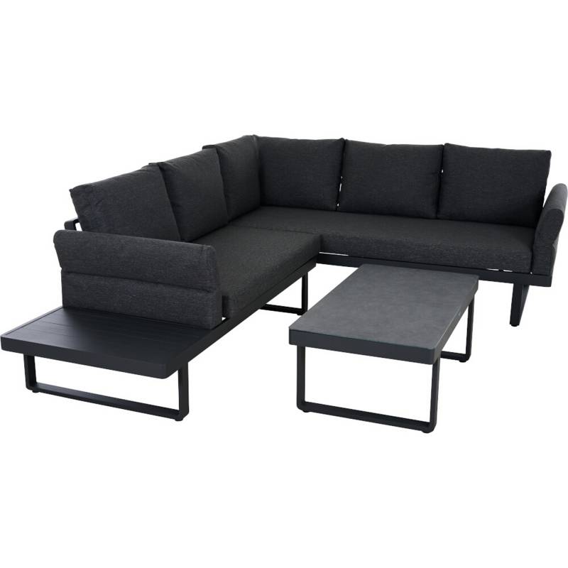 Siena Garden Loungemöbel-Set 'Weston' anthrazit  3-teilig von SIENA GARDEN