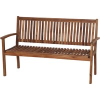 Siena Garden Paleros 3-Sitzer Gartenbank Teak 62x150 cm von SIENA GARDEN