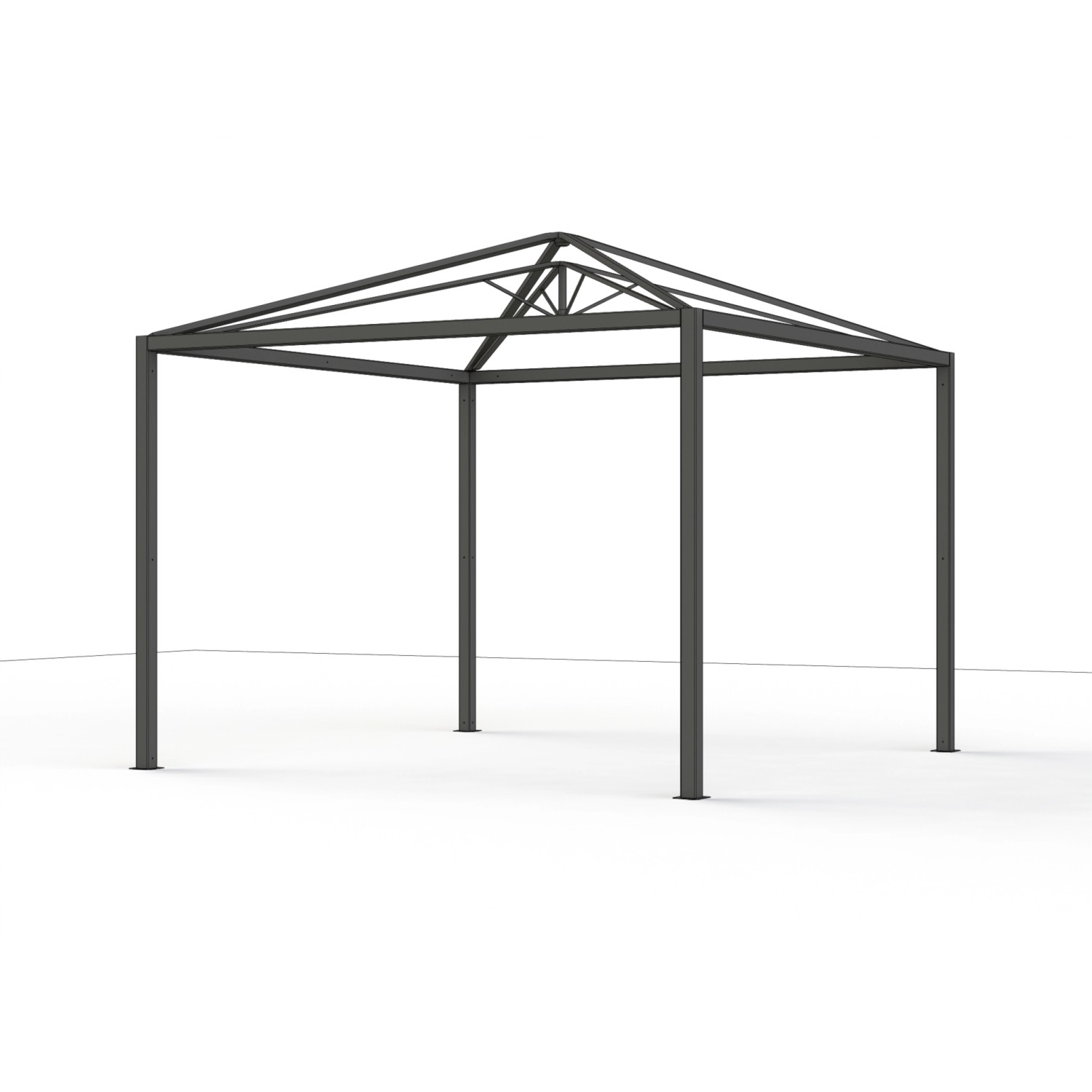 Siena Garden Pergola Basis Schattenmanufaktur Comuna 315 cm x 315 cm x 301 cm von SIENA GARDEN