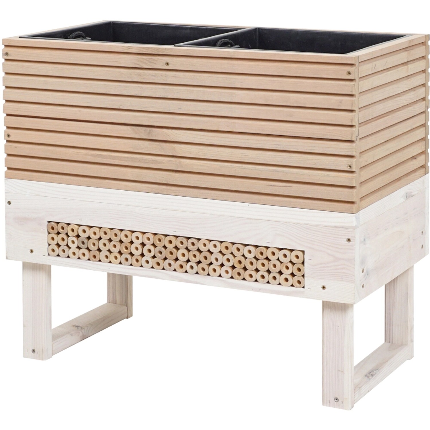 Siena Garden Pflanzkasten Belina Box M Kiefer 61 cm x 33 cm x 54 cm Natur FSC® von SIENA GARDEN