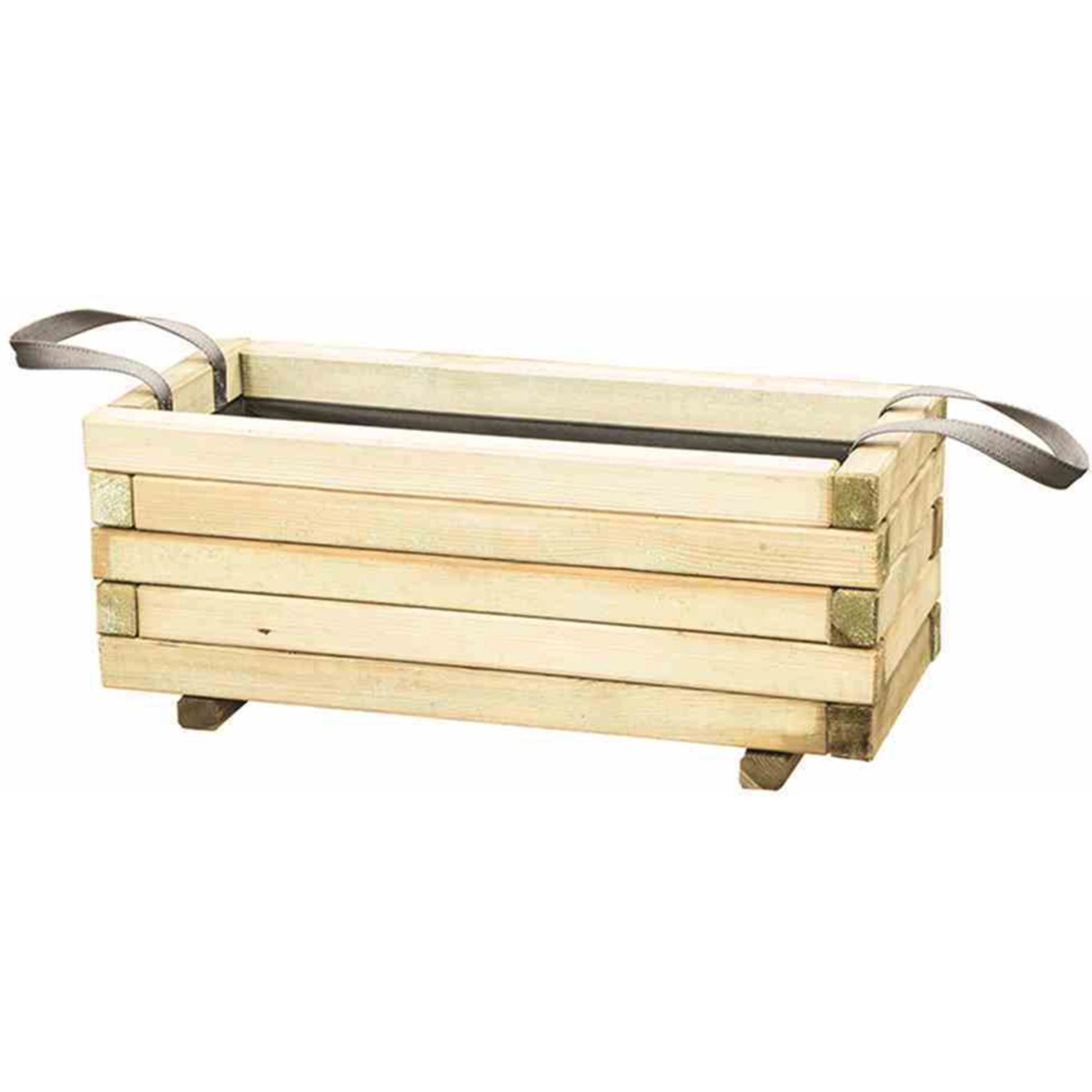 Siena Garden Pflanzkasten Taunus Modern 70 cm x 30 cm x 30 cm Kiefernholz FSC® von SIENA GARDEN