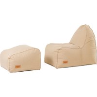Siena Garden Sitzsack "FLOW.U Feet", Indoor & Outdoor, in verschiedenen Farben erhältlich von SIENA GARDEN