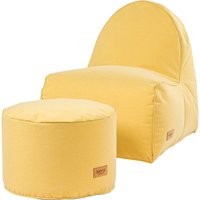 Siena Garden Sitzsack "FLOW.U Round Ø60cm*H40cm", Indoor & Outdoor, in verschiedenen Farben erhältlich von SIENA GARDEN