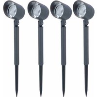 Solarstrahler Spot, 4er led weiss, 35,7 cm von SIENA GARDEN