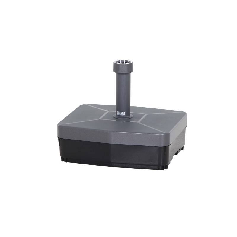 Siena Garden Sonnenschirmständer anthrazit 45 kg für Schirmstöcke bis 54 mm von SIENA GARDEN