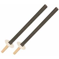 Wachstuchfackel 45 cm, 2er-Set Brenndauer ca. 45 Min. Wachstuchfackel 45 cm, 2er-Set Brenndauer ca. 45 Min. von SIENA HOME