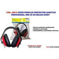 Sifer - einstellbarer gehörschutz snr 25 tasche 54001 von SIFER
