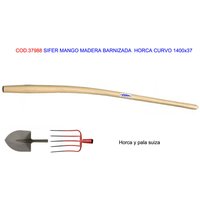 Holzgriff lackiert gebogene Gabel 1400x37 - Sifer Holzgriff lackiert gebogene Gabel 1400x37 - Sifer von SIFER