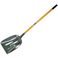 Sifer - Aluminiumschaufel 37,5 x 50 cm mit 120 cm langem Metallstiel AMA92702 von SIFER