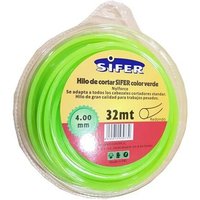 Sifer - runder grüner pinselschneidgewinde 4 mm x 32 mt von SIFER