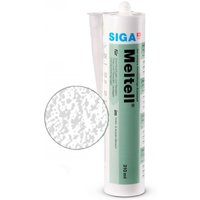 Meltell 311 white (strukturiert) Hochleistungs-Dichtstoff 310 ml Kartusche - Siga von SIGA