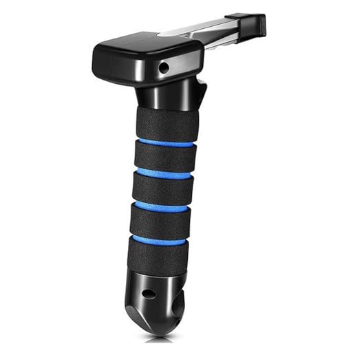 SIGANDG Auto Türgriff für ältere Menschen, Auto Griff Assistent Stützgriff Multifunktionsgriff, Autotür Verriegelung Griff für Senioren und Behinderte(Blau) von SIGANDG