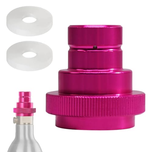 SIGANDG CO2 Quick-Adapter, Schnelladapter für CO2 Soda kompatibel mit Duo/Terra/Art, Soda-stream Adapter 425g Zylinder 60L Trapezgewinde TR21-4 von SIGANDG