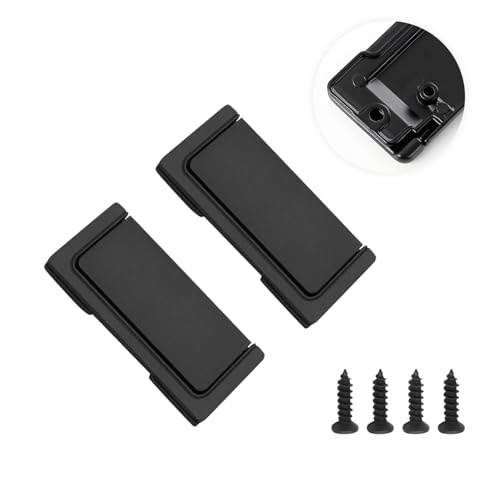 SIGANDG Furniture Handles Unsichtbarer Schubladengriff für Schränke, Schubladengriffe, geeignet für Nachttische, Schubladen, Kleiderschränke (2 Stück) von SIGANDG