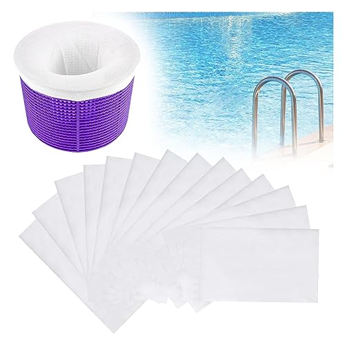 SIGANDG Pool Skimmer, Socken Skimmer Netz, Pool Korbfilter, Pool-Skimmer Socken, Pool Skimmer Filtersocken für Pool Korb (20 Stück) von SIGANDG