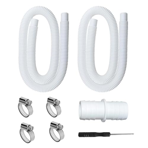 SIGANDG Poolschlauch 32mm für Poolpumpen Hochwertiger Pool Schwimmbadschlauch mit 4 Stück Sicherungsclip Und 1 Stück schlauchverbinder für Poolpumpe SIGANDG Poolschlauch 32mm für Poolpumpen Hochwertiger Pool Schwimmbadschlauch mit 4 Stück Sicherungsclip Und 1 Stück schlauchverbinder für Poolpumpe von SIGANDG