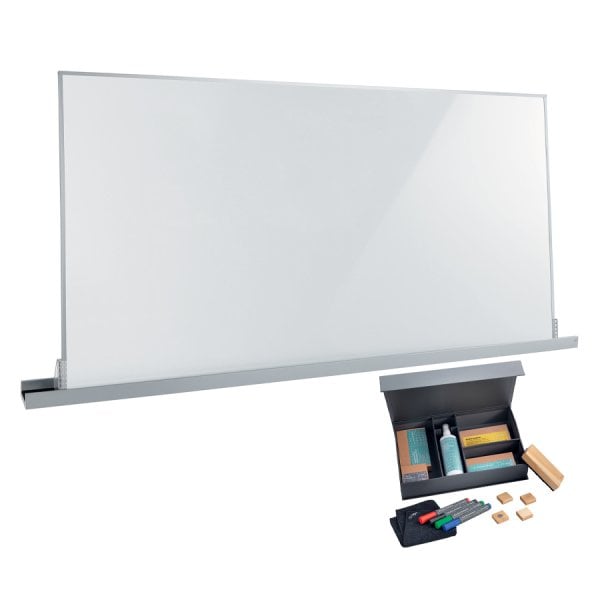 SIGEL Meet up-Bundle mit Whiteboard zur Wandmontage von SIGEL