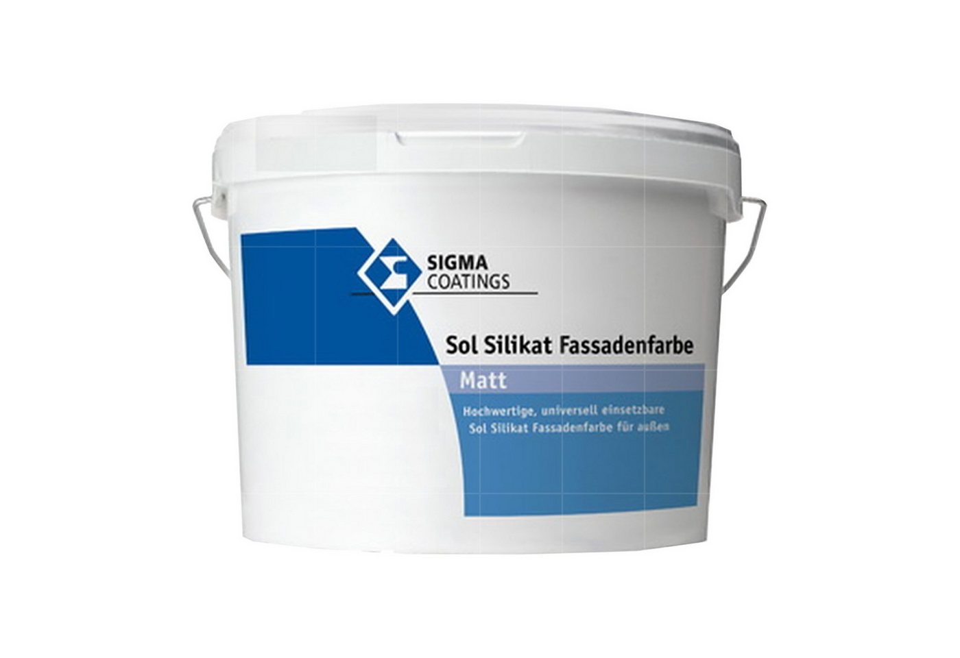 SIGMA Coatings Fassadenfarbe SOL SILIKAT FASSADENFARBE - 12.5 LTR (WEISS) von SIGMA Coatings