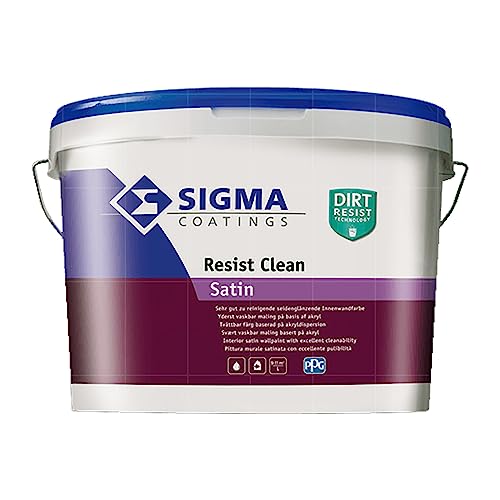 SIGMA RESIST CLEAN SATIN - 10 LTR (WEISS) von SIGMA