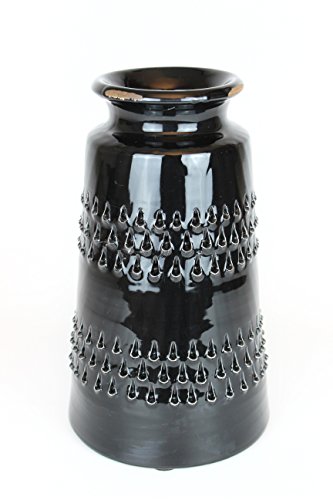 SIGNATURE HOME COLLECTION Vase, Keramik, Schwarz von SIGNATURE HOME COLLECTION