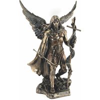 Signes Grimalt - Bronze -Figur Figuren Arcangel St.Gabriel Bronze Goldo 13x17x24cm 97496 - Dorado von SIGNES GRIMALT